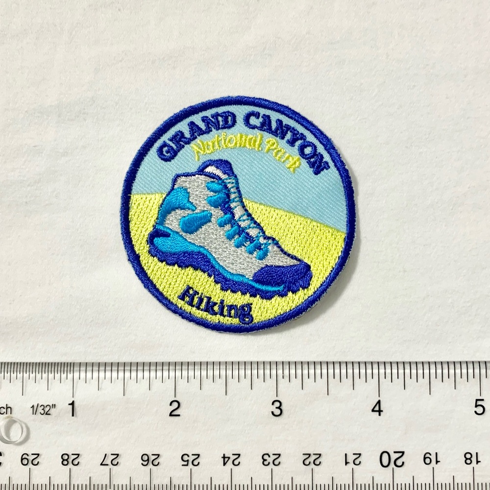 Grand Canyon National Park Hiking Sew On Patch